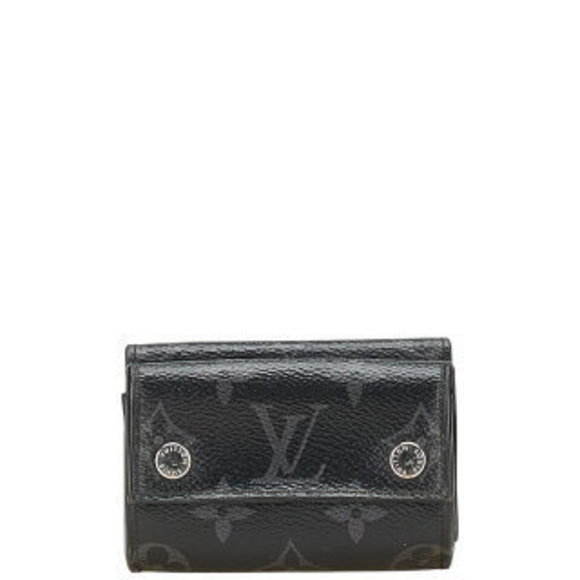 Louis Vuitton Monogram Eclipse Black Discovery Wallet Bifold Black - Picture 1 of 8